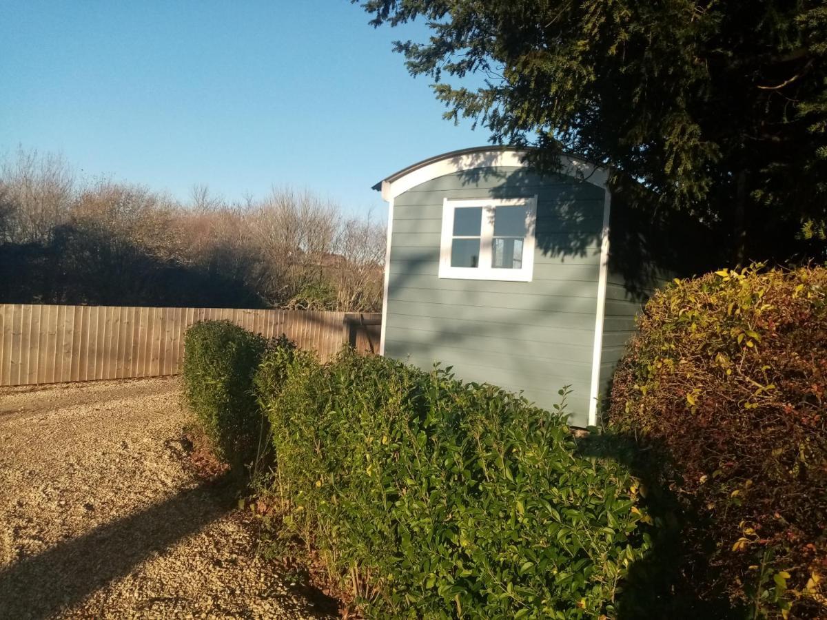 Yew Tree View Luxury Shepherd'S Hut Sturminster Newton Zewnętrze zdjęcie